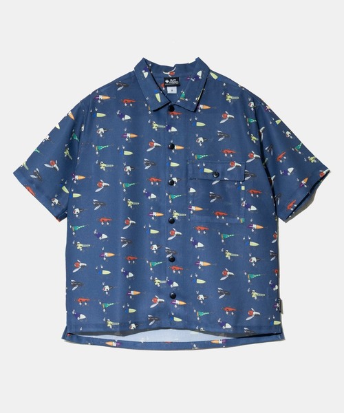 gym master(ジムマスター)の「gym master/ジムマスター ハッピーペイント メッシュ S/S シャツ(シャツ/ブラウス・メンズ・チャコールグレー/ブルー・LARGE/X-LARGE/MEDIUM)」の2枚目の写真