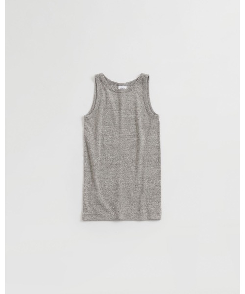 THE SHINZONE（ザ　シンゾーン）の「CIRCULAR RIB TANKTOP 22MMSCU15（タンクトップ・レディース・ブラック/ホワイト/グリーン/グレー・FREE）」の3枚目の写真