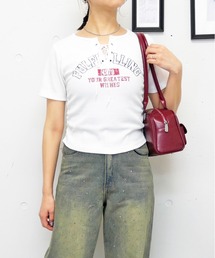 FUN | レースアップロゴカットソー(Tシャツ/カットソー)