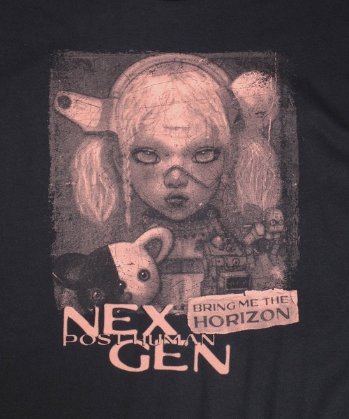 ROCK-OFF(ロックオフ)の「【ROCK-OFF】【3】BRING ME THE HORIZON DIS NEX GEN T-SHIRTS(Tシャツ/カットソー・メンズ・ブラック・LARGE/X-LARGE/MEDIUM)」の5枚目の写真