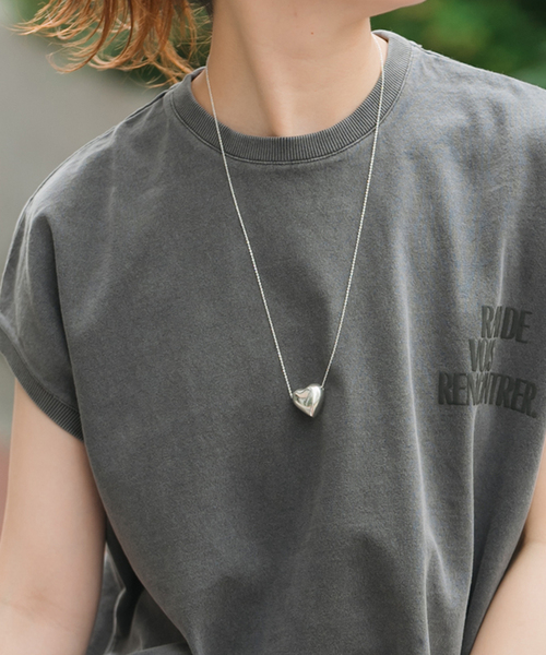 Spick & Span(スピックアンドスパン)の「《追加3》BASENOTES / ベースノート 65cm tiny chain heart NC BN-H006(ネックレス・レディース・シルバー・FREE)」の1枚目の写真