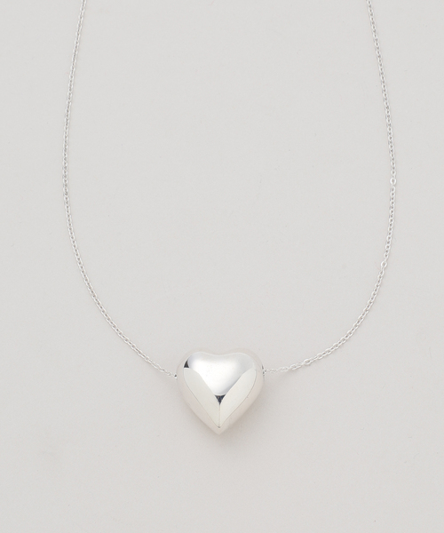 Spick & Span(スピックアンドスパン)の「《追加3》BASENOTES / ベースノート 65cm tiny chain heart NC BN-H006(ネックレス・レディース・シルバー・FREE)」の8枚目の写真