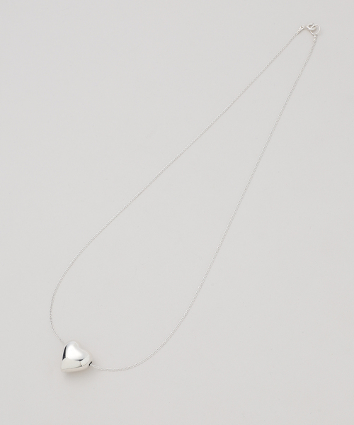 Spick & Span(スピックアンドスパン)の「《追加3》BASENOTES / ベースノート 65cm tiny chain heart NC BN-H006(ネックレス・レディース・シルバー・FREE)」の9枚目の写真