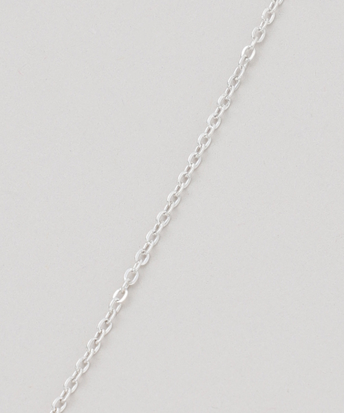 Spick & Span(スピックアンドスパン)の「《追加3》BASENOTES / ベースノート 65cm tiny chain heart NC BN-H006(ネックレス・レディース・シルバー・FREE)」の10枚目の写真
