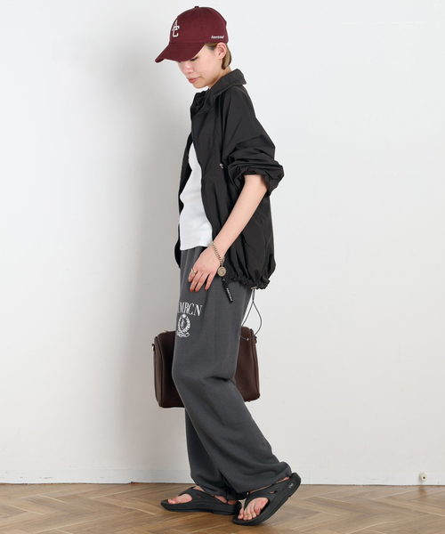 AMERICANA（アメリカーナ）の「【AMERICANA/アメリカーナ】別注 PRINT SWEAT PANTS（スウェットパンツ・レディース・アイボリー/ブラック系その他・36/38）」の21枚目の写真