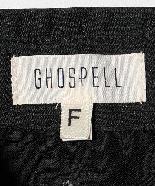 GHOSPELL(ゴスペル)の「【別注】<GHOSPELL>フリンジ ショートスリーブ シャツ(シャツ/ブラウス・レディース・ブラック/ホワイト・FREE)」の22枚目の写真