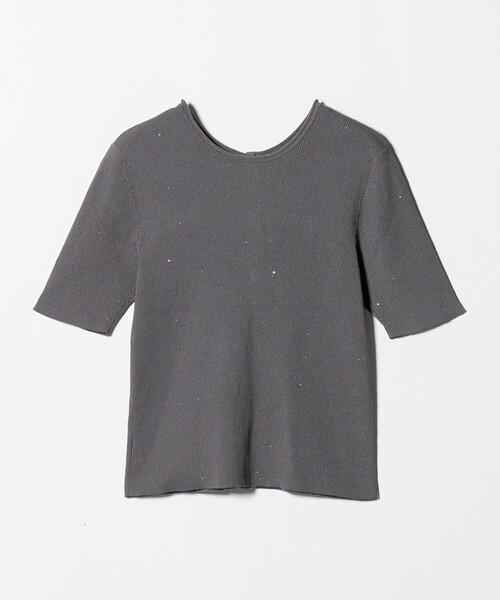 BEAUTY&YOUTH UNITED ARROWS(ビューティーアンドユースユナイテッドアローズ)の「スパンコール ハーフスリーブ 2WAYカーディガン ウォッシャブル(カーディガン/ボレロ・レディース・シャーベット/オフホワイト/ダークグレー・FREE)」の18枚目の写真