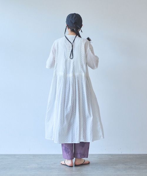 yuni(ユニ )の「△Flower JQ×lace one-piece(ワンピース・レディース・ホワイト・FREE)」の7枚目の写真
