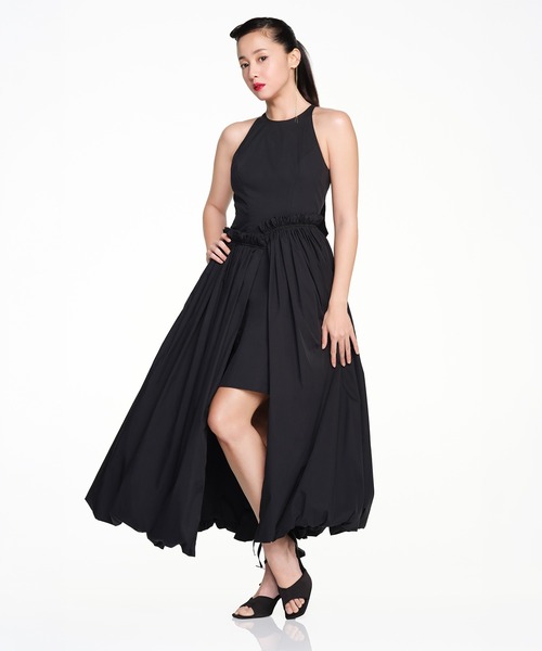 EIMY ISTOIRE(エイミーイストワール)の「LYRA DRESS(ワンピース・レディース・ブラック/ホワイト/ベージュ・36/38/34)」の17枚目の写真