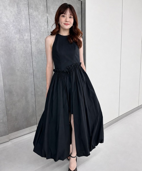 EIMY ISTOIRE(エイミーイストワール)の「LYRA DRESS(ワンピース・レディース・ブラック/ホワイト/ベージュ・36/38/34)」の21枚目の写真