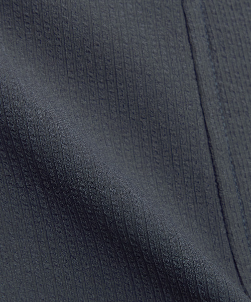MEN'S MELROSE(メンズメルローズ)の「ソロテックスサッカーイージーノーカラージャケット(セットアップ可)(ノーカラージャケット・メンズ・ネイビー/グレー・2/5/3/4)」の14枚目の写真