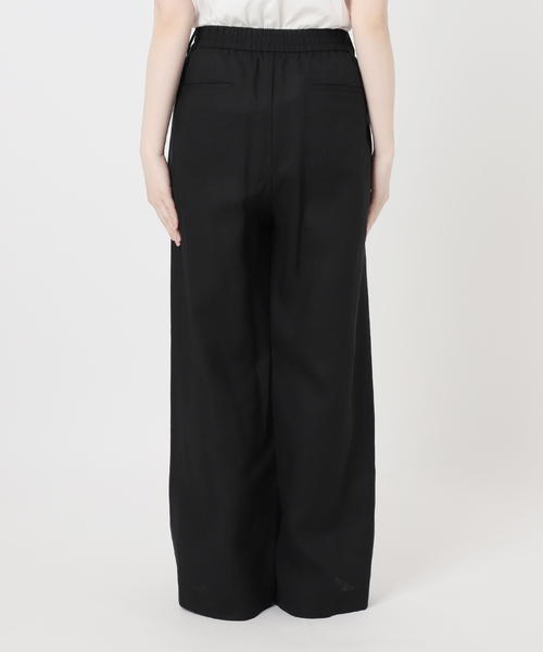 JOURNAL STANDARD(ジャーナルスタンダード)の「リネンライクロングスラブパンツ(その他パンツ・レディース・ブラック/ベージュ・38/36)」の7枚目の写真