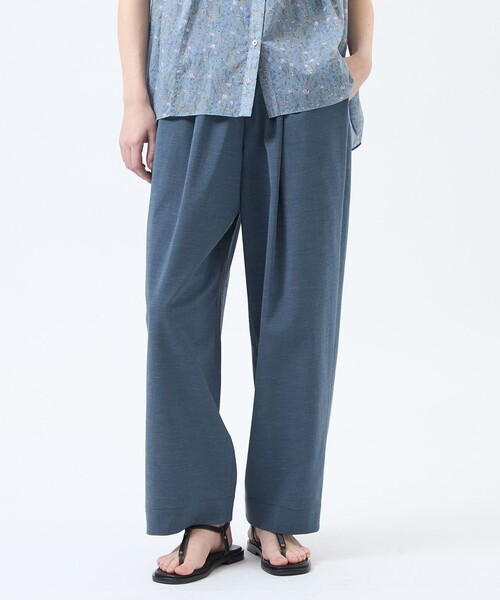 MACKINTOSH PHILOSOPHY(マッキントッシュ フィロソフィー)の「ギャザーコクーンパンツ(その他パンツ・レディース・ダークネイビー/カーキ・36/38)」の2枚目の写真