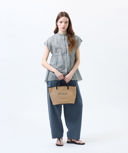 MACKINTOSH PHILOSOPHY(マッキントッシュ フィロソフィー)の「ギャザーコクーンパンツ(その他パンツ・レディース・ダークネイビー/カーキ・36/38)」の3枚目の写真