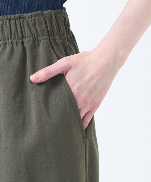 MACKINTOSH PHILOSOPHY(マッキントッシュ フィロソフィー)の「ギャザーコクーンパンツ(その他パンツ・レディース・ダークネイビー/カーキ・36/38)」の7枚目の写真