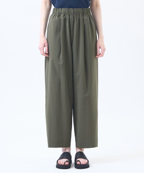 MACKINTOSH PHILOSOPHY(マッキントッシュ フィロソフィー)の「ギャザーコクーンパンツ(その他パンツ・レディース・ダークネイビー/カーキ・36/38)」の8枚目の写真