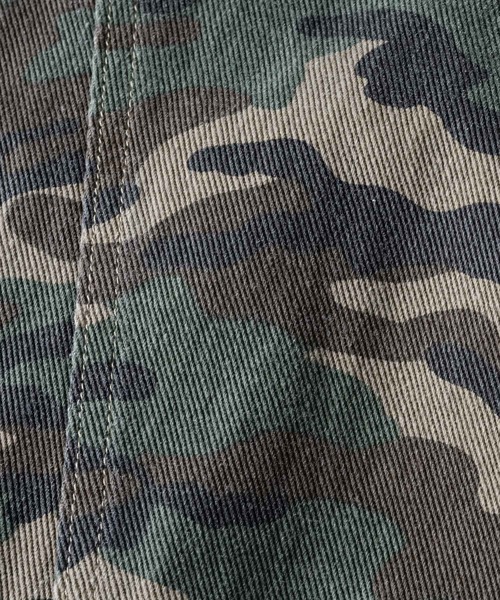 ADAMASTE(アダマスト)の「Vintage Like Camouflage Wide Pants - ヴィンテージライクカモフラージュワイドパンツ(デニムパンツ・メンズ・カーキ/ブラック・SMALL/MEDIUM/LARGE)」の11枚目の写真