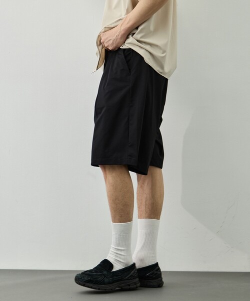 KANEMASA PHIL.(カネマサフィル)の「【KANEMASA PHIL./カネマサフィル】46G Pintuck Shorts(その他パンツ・メンズ・ダークグレー/ブラック・M/L)」の4枚目の写真