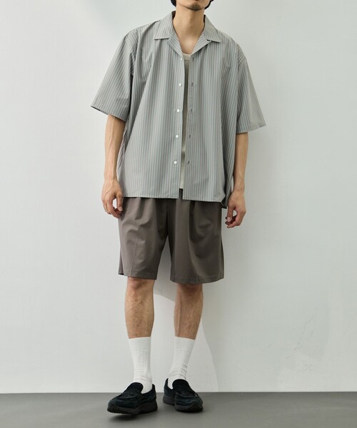 KANEMASA PHIL.(カネマサフィル)の「【KANEMASA PHIL./カネマサフィル】46G Pintuck Shorts(その他パンツ・メンズ・ダークグレー/ブラック・M/L)」の16枚目の写真