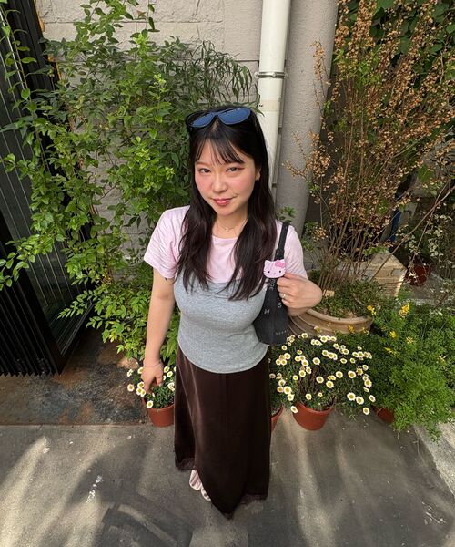 CELITAILS(セリテールズ)の「HALTER NECK LAYERED T-SHIRT SET_PINK(Tシャツ/カットソー・レディース・その他・FREE)」の5枚目の写真