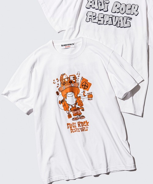BEAMS(ビームス)の「〈MEN〉FUJI ROCK FESTIVAL'26 / Elijah Anderson / Hike TEE(Tシャツ/カットソー・メンズ・ホワイト・M/L/XL/XXL)」の1枚目の写真