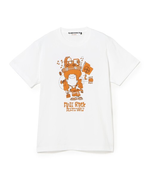 BEAMS(ビームス)の「〈MEN〉FUJI ROCK FESTIVAL'26 / Elijah Anderson / Hike TEE(Tシャツ/カットソー・メンズ・ホワイト・M/L/XL/XXL)」の3枚目の写真