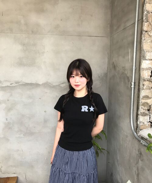 ROSEFRANTZ（ロゼフランツ）の「R Star Logo T-shirt [Black]（Tシャツ/カットソー・レディース・ブラック・SMALL/MEDIUM）」の18枚目の写真