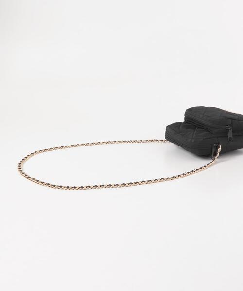 RODE SKO(ロデスコ)の「『別注』OUTDOOR PRODUCTS×hun RODESKO QUILTING CHAIN(ショルダーバッグ・レディース・ブラック/オフホワイト・-)」の17枚目の写真