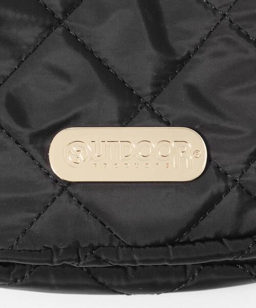 RODE SKO(ロデスコ)の「『別注』OUTDOOR PRODUCTS×hun RODESKO QUILTING CHAIN(ショルダーバッグ・レディース・ブラック/オフホワイト・-)」の20枚目の写真