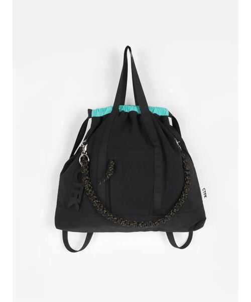 :ETHROF(イーサオブ)の「Fabric Color-Block Cord Tote Bag(トートバッグ・レディース・ブラック/グレー・FREE)」の16枚目の写真