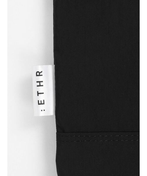 :ETHROF(イーサオブ)の「Fabric Color-Block Cord Tote Bag(トートバッグ・レディース・ブラック/グレー・FREE)」の5枚目の写真