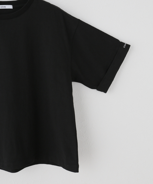 JOURNAL STANDARD relume(ジャーナルスタンダード レリューム)の「ワンポイント刺繍TEE(Tシャツ/カットソー・レディース・ホワイト/ブラック/ブラウン・FREE)」の16枚目の写真