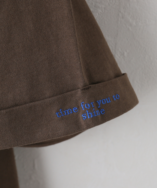 JOURNAL STANDARD relume(ジャーナルスタンダード レリューム)の「ワンポイント刺繍TEE(Tシャツ/カットソー・レディース・ホワイト/ブラック/ブラウン・FREE)」の19枚目の写真