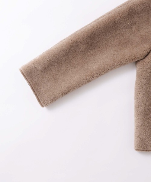 WHYTO.(ホワイト)の「「WHYTO. / ホワイト」standcollar boa coat(その他アウター・レディース・ベージュ/オフホワイト/ブラウン・36/38)」の19枚目の写真