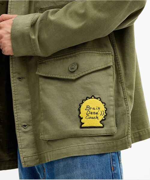 COACH(コーチ)の「【COACH | BRAIN DEAD】サープラス ジャケット(ブルゾン・メンズ・グリーン系その他・LARGE/MEDIUM/SMALL)」の5枚目の写真