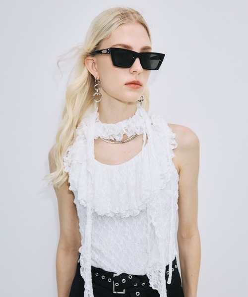 【 最終値下げ 】 Jose moon | ジョゼムーン| LACE TOPS セール】JOSE MOON｜ジョゼムーンのその他トップス（ホワイト/白色系