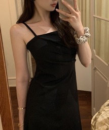YUGA_YGMC Korean-style Strappy long dress