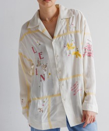 DRIP STUDIO（ドリップスタジオ）の「お絵描きパッチワーク刺繍シャツ（シャツ/ブラウス）」