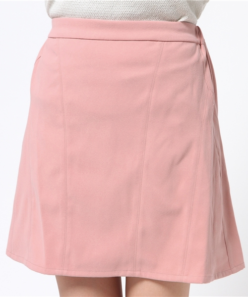 mystic（ミスティック）の「【mystic】パネル切替スカート（スカート・レディース・ベージュ/キャメル/グレー/ピンク・1/2）」の8枚目の写真