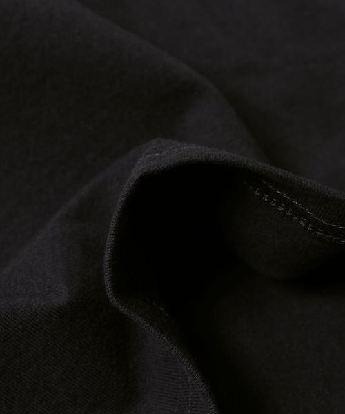 FRUIT OF THE LOOM（フルーツオブザルーム）の「【WEB限定】FRUIT OF THE LOOM(フルーツオブザルーム) 別注クルーネックT2枚組(ブラック・ブラックボーダー)（Tシャツ/カットソー・メンズ・ブラック系その他・X-LARGE/SMALL/LARGE/MEDIUM）」の6枚目の写真