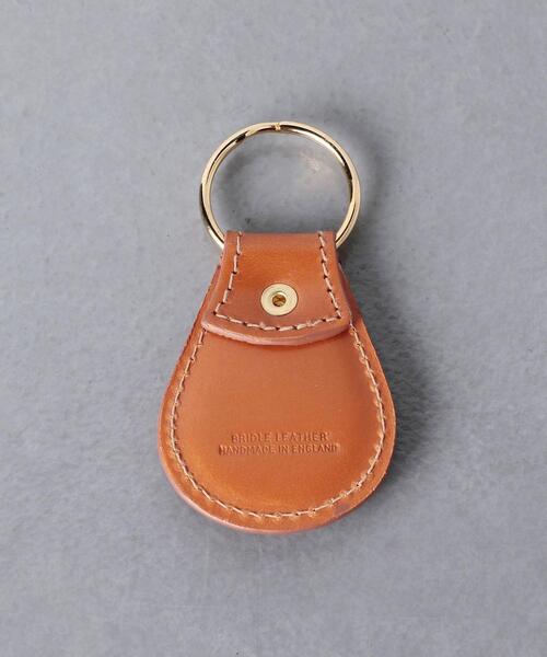 WHITE HOUSE COX（ホワイトハウスコックス）の「＜Whitehouse Cox(ホワイトハウスコックス）＞  S668BL-KEY FOB（キーホルダー・メンズ・ブラック/ベージュ/ダークブラウン/レッド/ダークグリーン/ネイビー・FREE）」の9枚目の写真