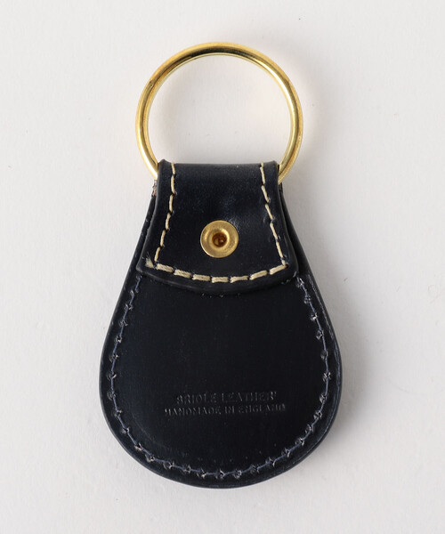 WHITE HOUSE COX（ホワイトハウスコックス）の「＜Whitehouse Cox(ホワイトハウスコックス）＞  S668BL-KEY FOB（キーホルダー・メンズ・ブラック/ベージュ/ダークブラウン/レッド/ダークグリーン/ネイビー・FREE）」の8枚目の写真