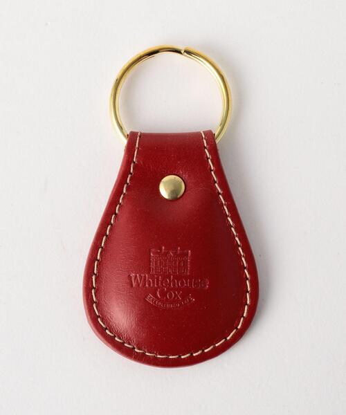 WHITE HOUSE COX（ホワイトハウスコックス）の「＜Whitehouse Cox(ホワイトハウスコックス）＞  S668BL-KEY FOB（キーホルダー・メンズ・ブラック/ベージュ/ダークブラウン/レッド/ダークグリーン/ネイビー・FREE）」の18枚目の写真
