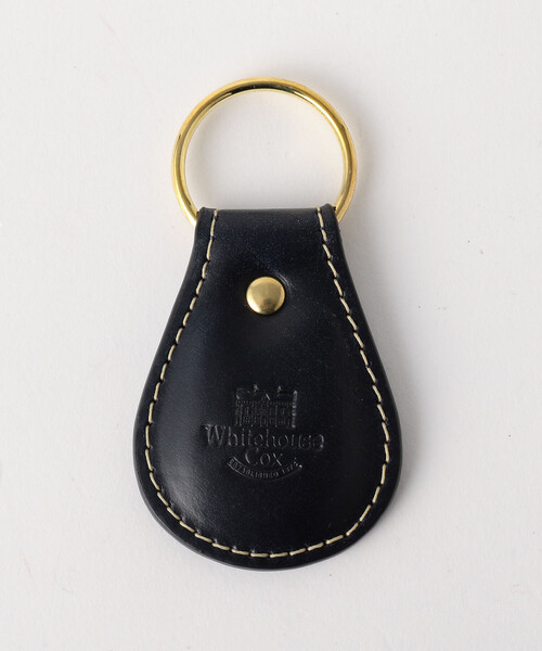 WHITE HOUSE COX（ホワイトハウスコックス）の「＜Whitehouse Cox(ホワイトハウスコックス）＞  S668BL-KEY FOB（キーホルダー・メンズ・ブラック/ベージュ/ダークブラウン/レッド/ダークグリーン/ネイビー・FREE）」の20枚目の写真