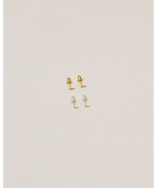 TODAYFUL（トゥデイフル）の「TODAYFUL Petit Grain Pierce (Silver925)（イヤリング・レディース・ゴールド/シルバー・FREE）」の3枚目の写真