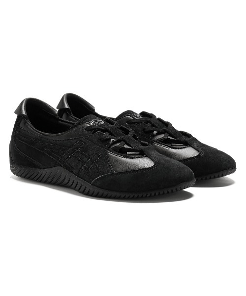 Onitsuka Tiger(オニツカタイガー)の「TRAIRINA / トレイリーナ(スニーカー・レディース・ダークブラウン系/ブラック×ブラック/ベージュ系その他・26/25.5/23/22.5/28.5/25/24.5/24/23.5/29/28/27.5/27/26.5)」の9枚目の写真