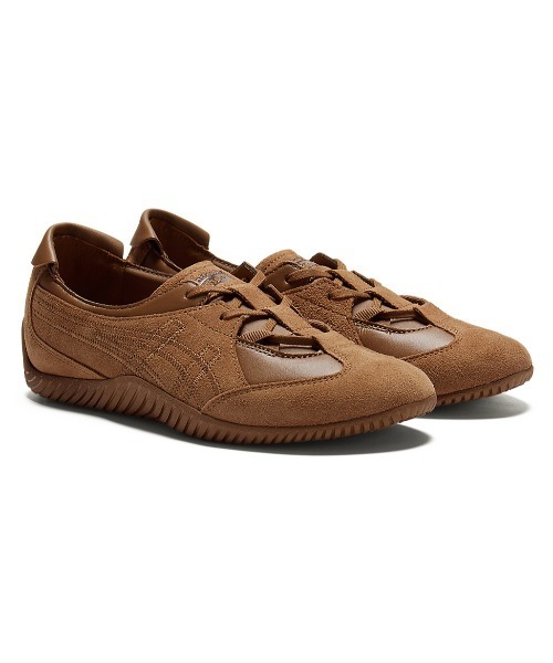 Onitsuka Tiger(オニツカタイガー)の「TRAIRINA / トレイリーナ(スニーカー・レディース・ダークブラウン系/ブラック×ブラック/ベージュ系その他・26/25.5/23/22.5/28.5/25/24.5/24/23.5/29/28/27.5/27/26.5)」の14枚目の写真