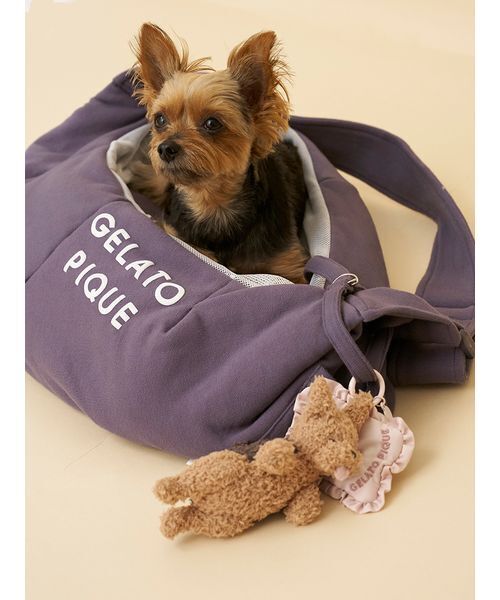 gelato pique(ジェラートピケ)の「【CAT&DOG】マルチーズ/ヨークシャーテリアおやつ入れポーチ(その他ペットグッズ・レディース・ピンク/ミント・F)」の5枚目の写真