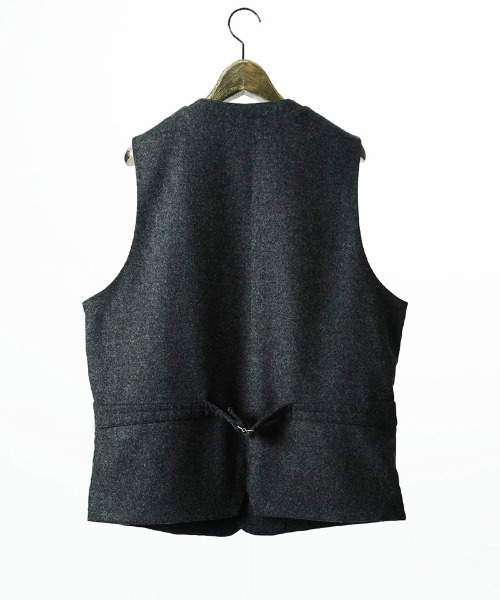 EGO TRIPPING（エゴトリッピング）の「mcg3858-FRENCH GILET ベスト(616755)（ベスト・メンズ・チャコールグレー/ブラック・46/48）」の9枚目の写真