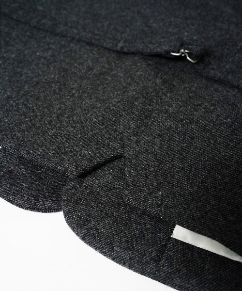 EGO TRIPPING（エゴトリッピング）の「mcg3858-FRENCH GILET ベスト(616755)（ベスト・メンズ・チャコールグレー/ブラック・46/48）」の5枚目の写真